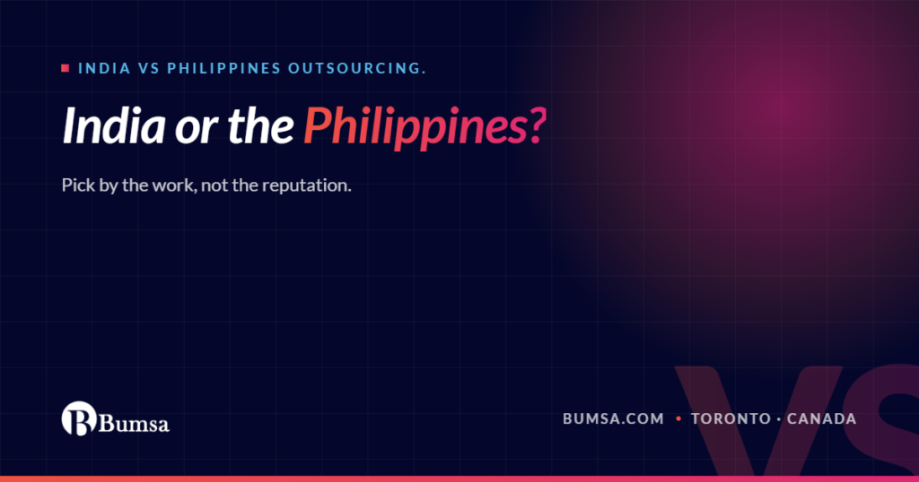 India or the Philippines: which should you outsource to?
